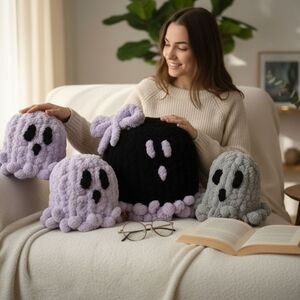 Bella Boo Handmade Ghost Plush – Soft, Cuddly & Customizable | Wicked Warmth